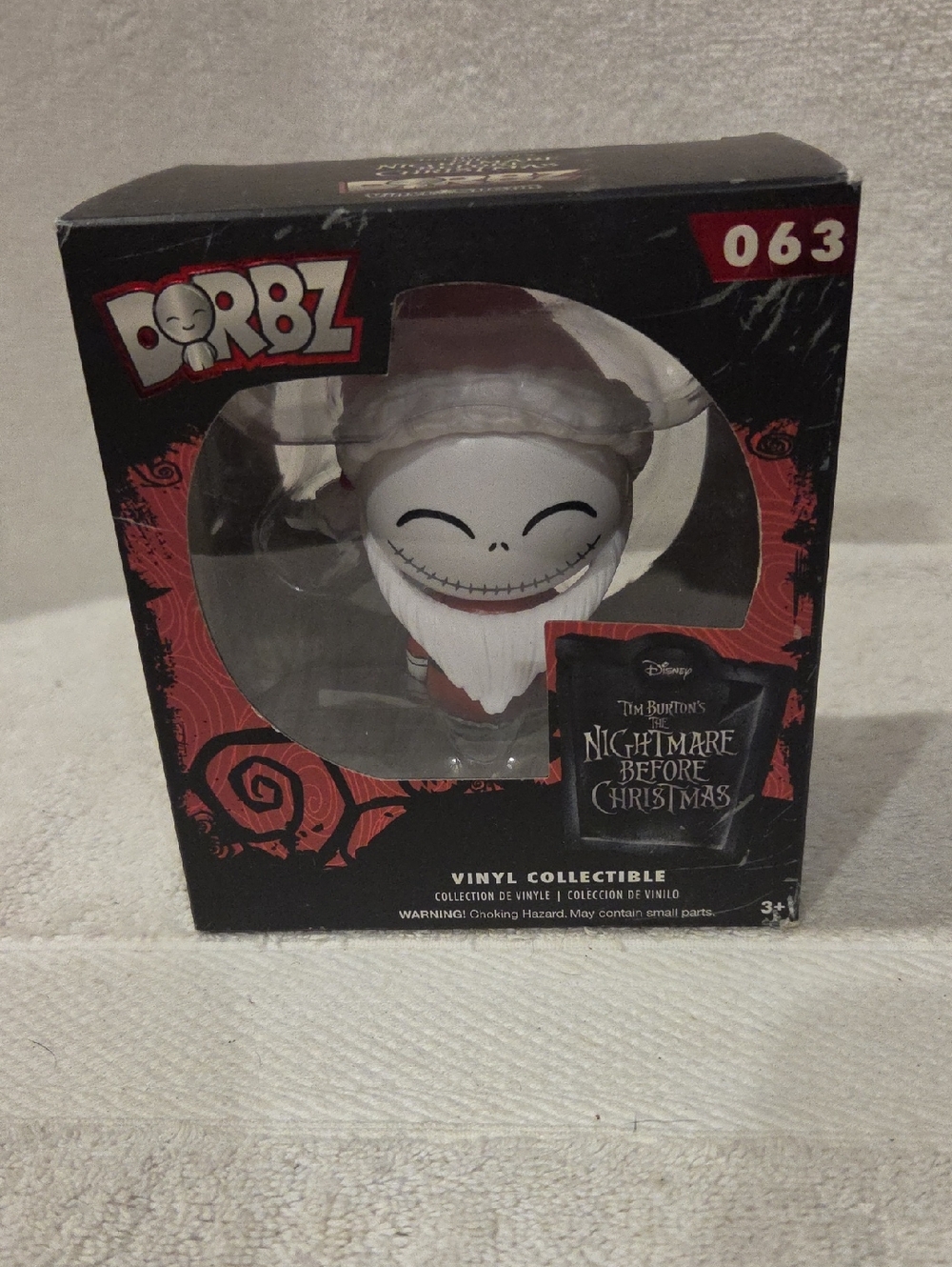 DORBZ SANTA SKELLINGTON FIGURE
